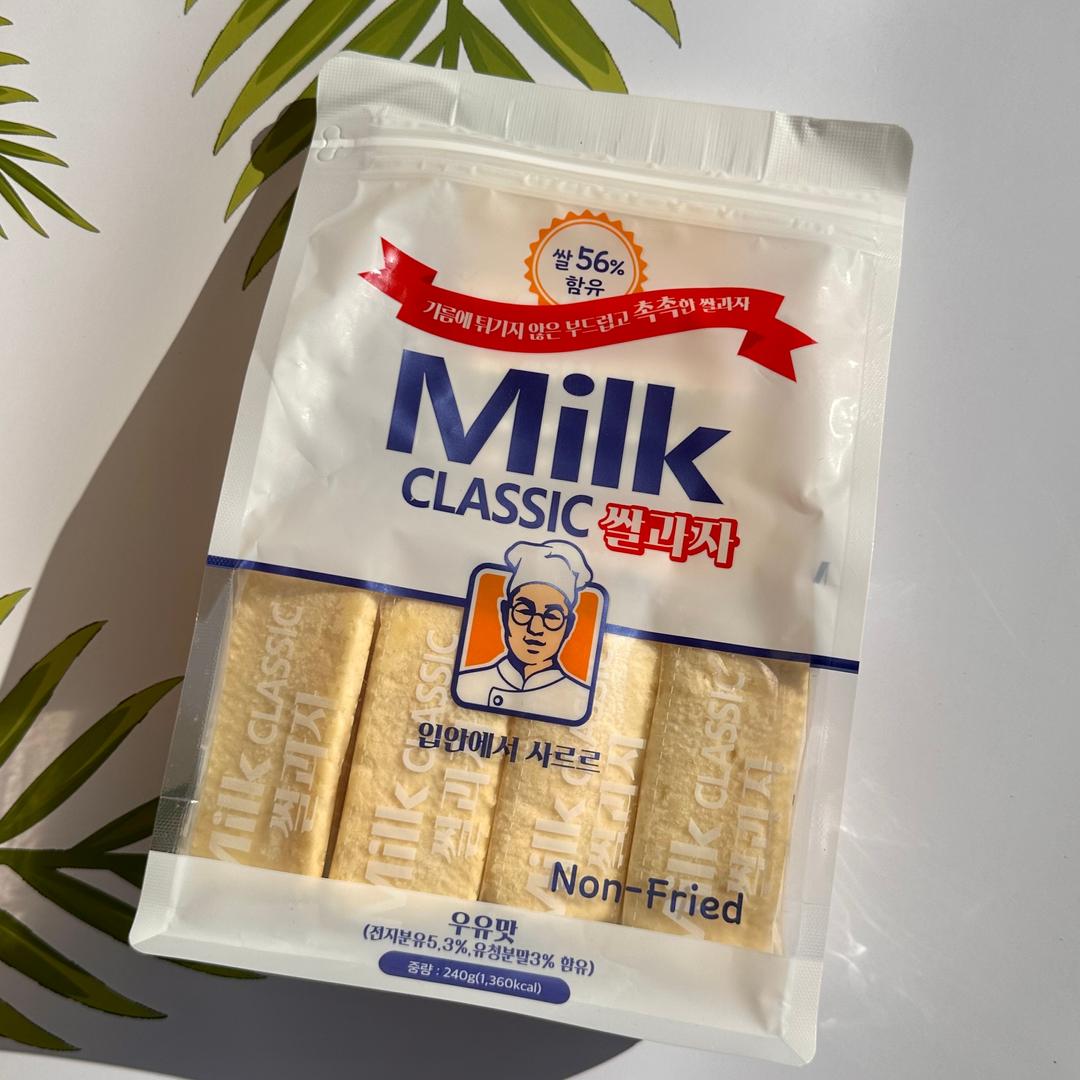 밀크 클래식 쌀과자 240g