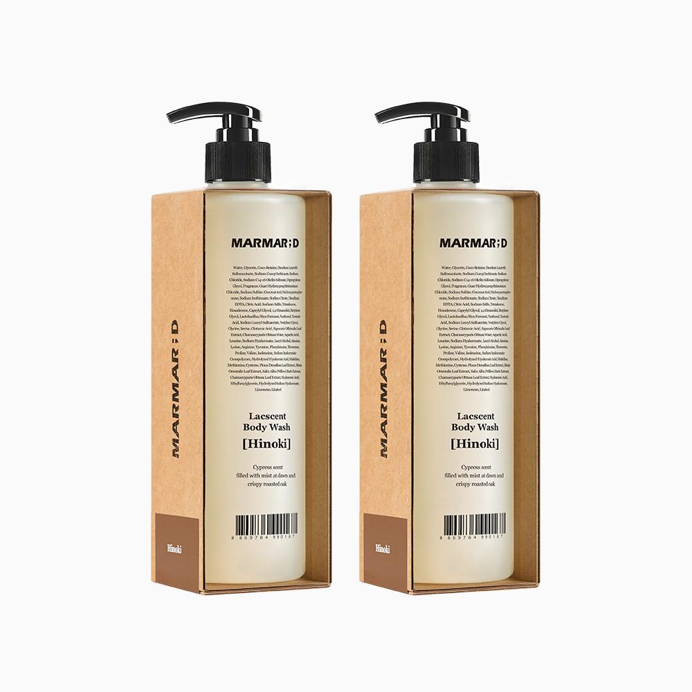 1+1 마르마르디 락센트 바디워시 488ml 약산성 대용량 퍼퓸 바디클렌져