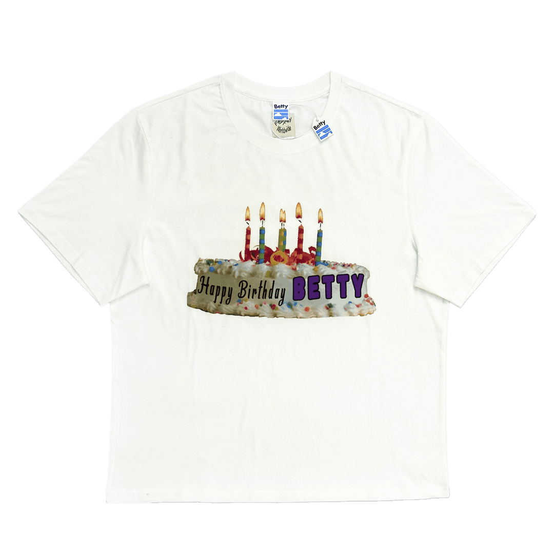 Fey Fey Worldwide Betty Birthday T-Shirt  – L'Oeuvre