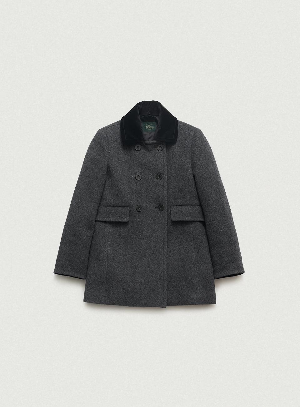 Lena Velvet Collar Coat [12월 말 순차 배송]