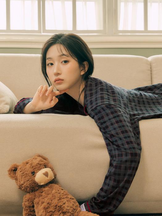 소프킨 그리든 긴팔 커플 잠옷 세트