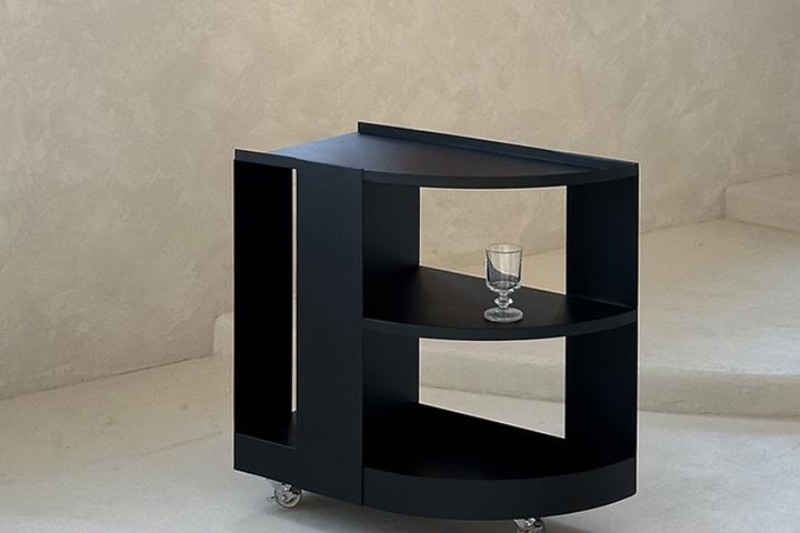 TRIBO trolley / matt black