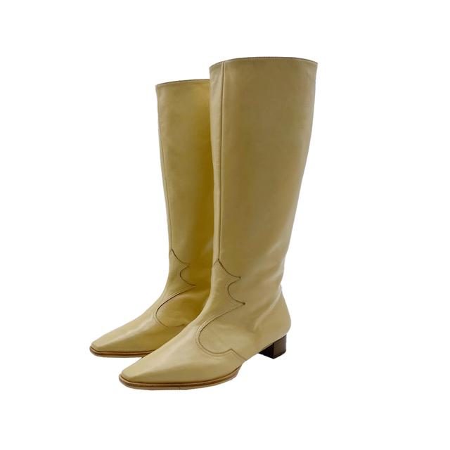 Westie Long Boots / Butter