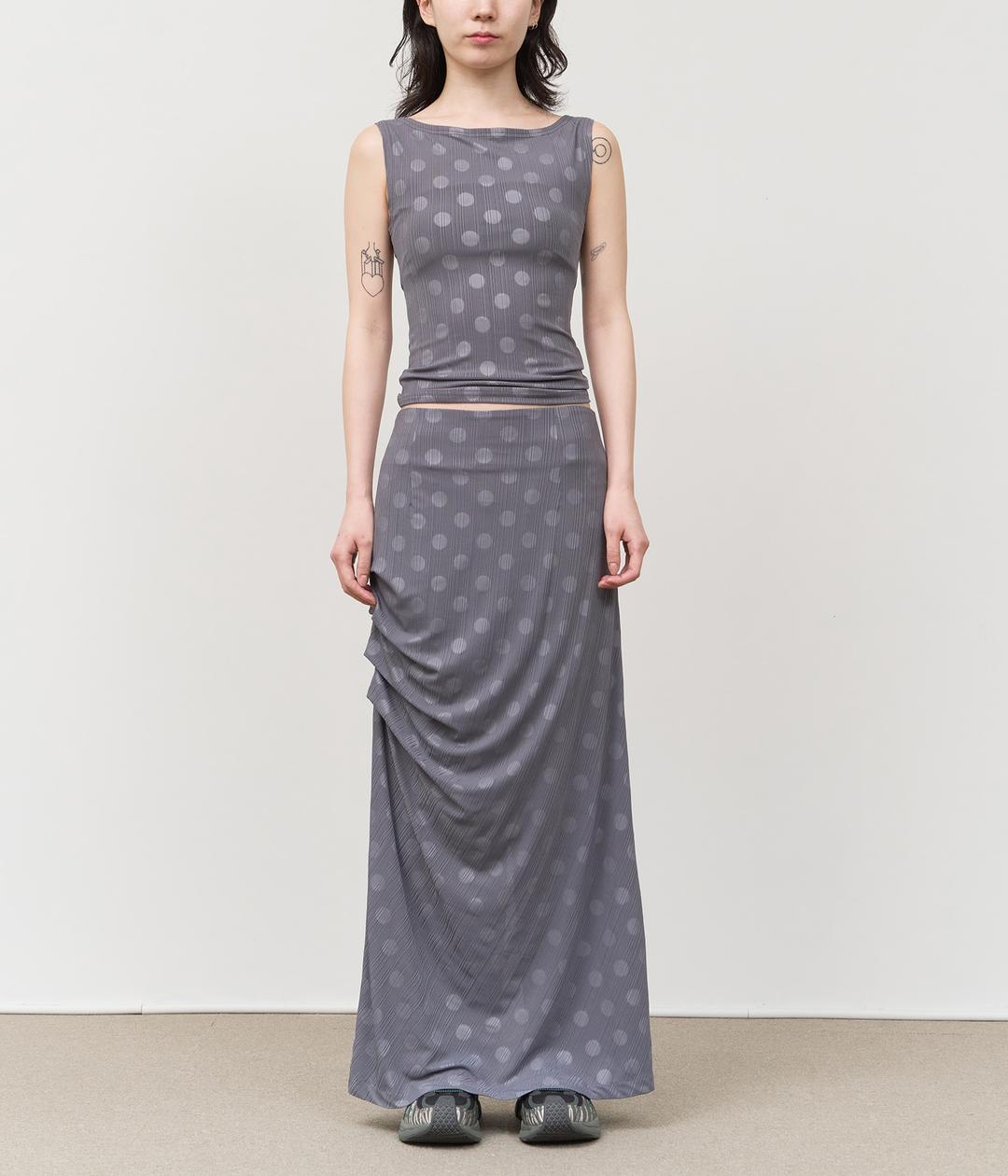 (W) Berlin Dot Skirt (2color)