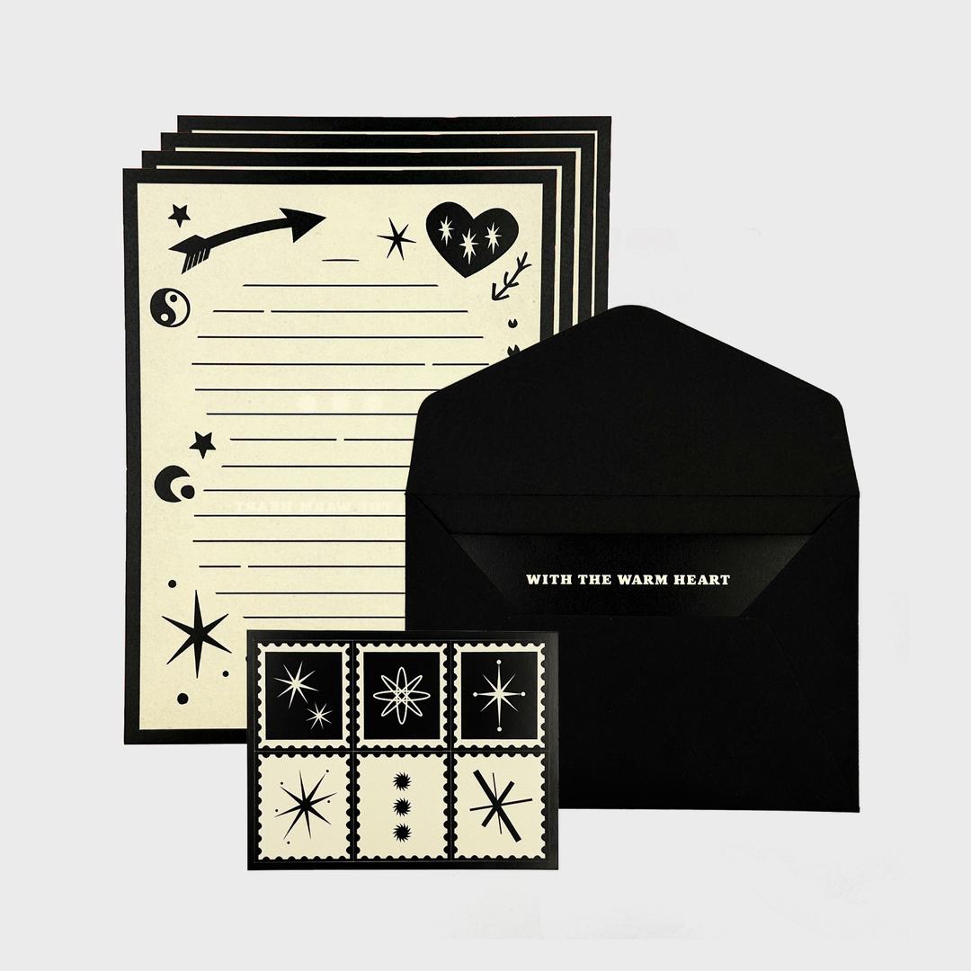 WARM HEART LETTER PAPER SET