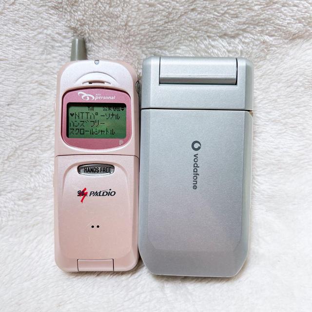 携帯電話 モックアップ サンプル vodafone NTT personal