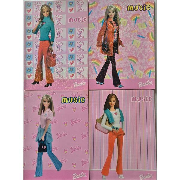 바비 음악 노트 디자인 4종x(10권입)x250원