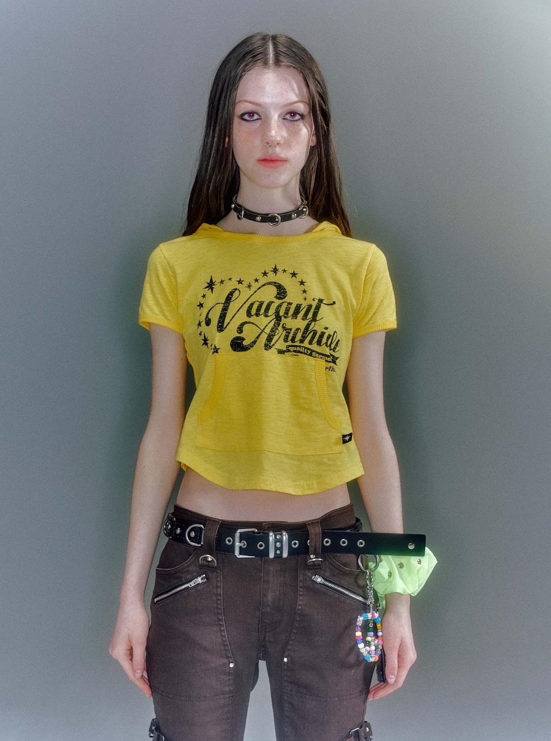SARA HOODIE T-SHIRTS YELLOW