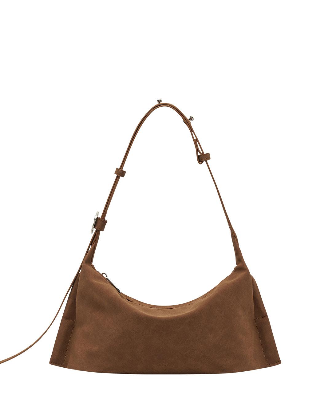 Nuovo mini Bag-누오보백 미니 / Suede Brown