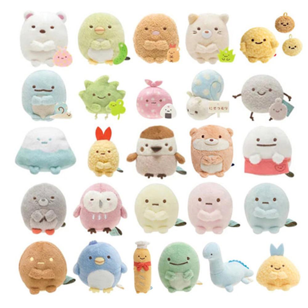 스밋코구라시 인형 XS 사이즈 시로쿠마 펭귄 돈까스 토카게 새우튀김꼬리