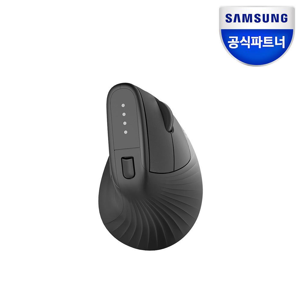 삼성전자 무선 버티컬 마우스 SM-M1300QB 멀티페어링 블루투스 저소음 인체공학 무선 마우스