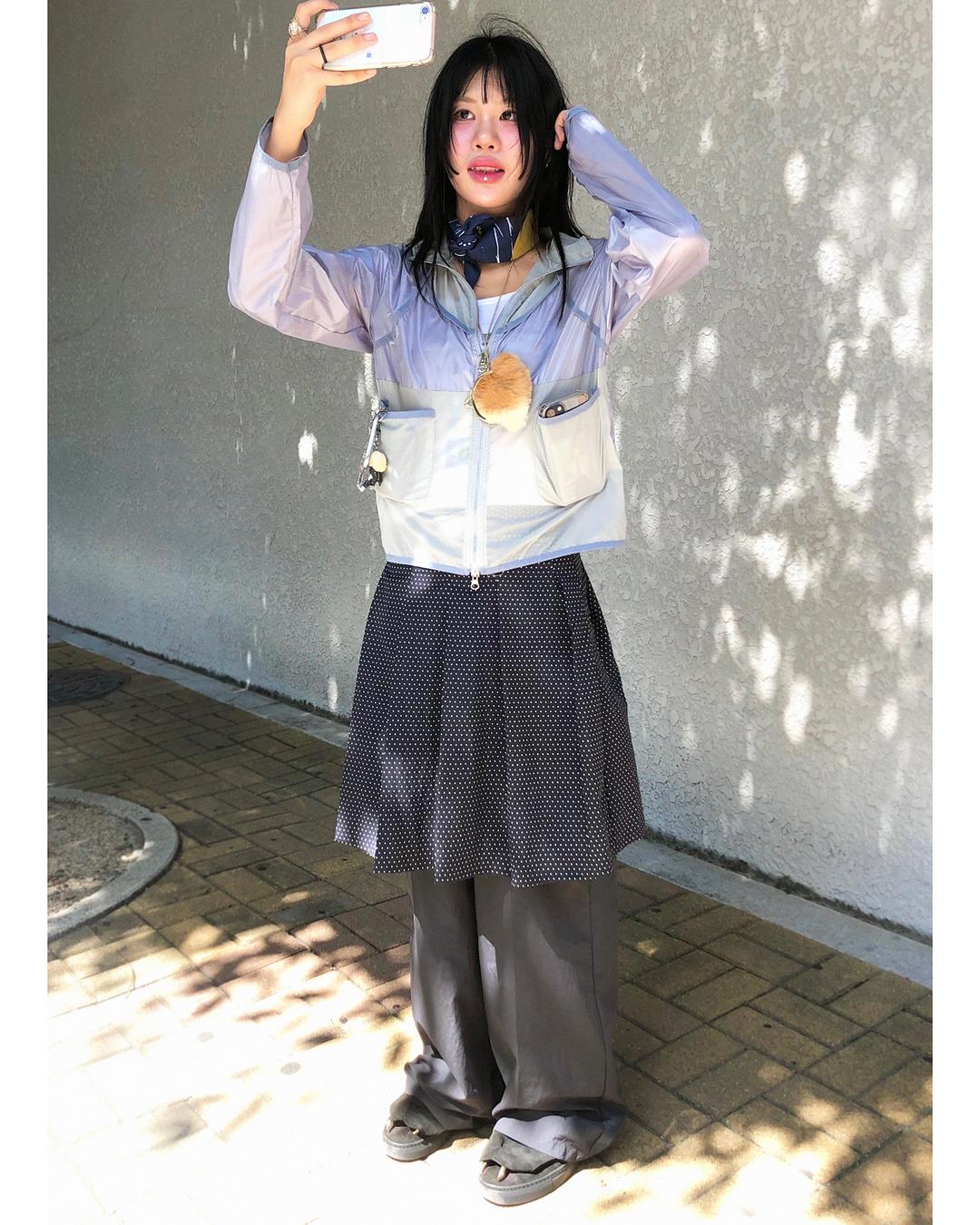 베이비블루 레인 바람막이 ☂