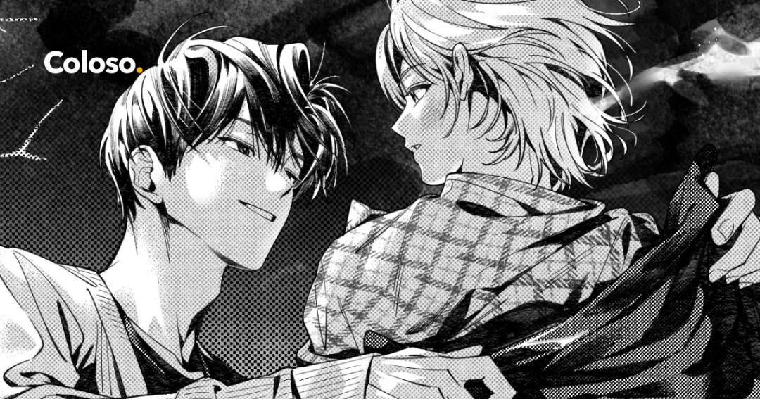 먹칠로 표현하는 다이나믹 흑백 캐릭터 일러스트