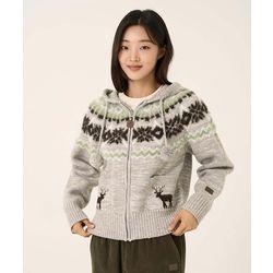 [BBCEARTH]여성 W 노르벨 헤더 가디건(BEFKCDP04)