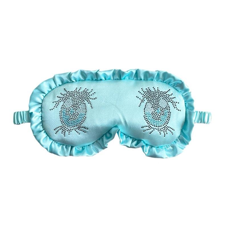 Cute eye mask.（Material: Imitation silk）