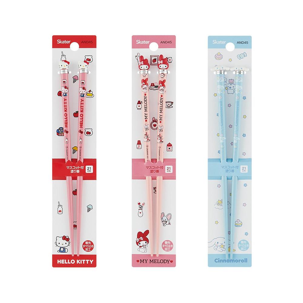 산리오 캐릭터 피규어 젓가락 헬로키티 마이멜로디 시나모롤