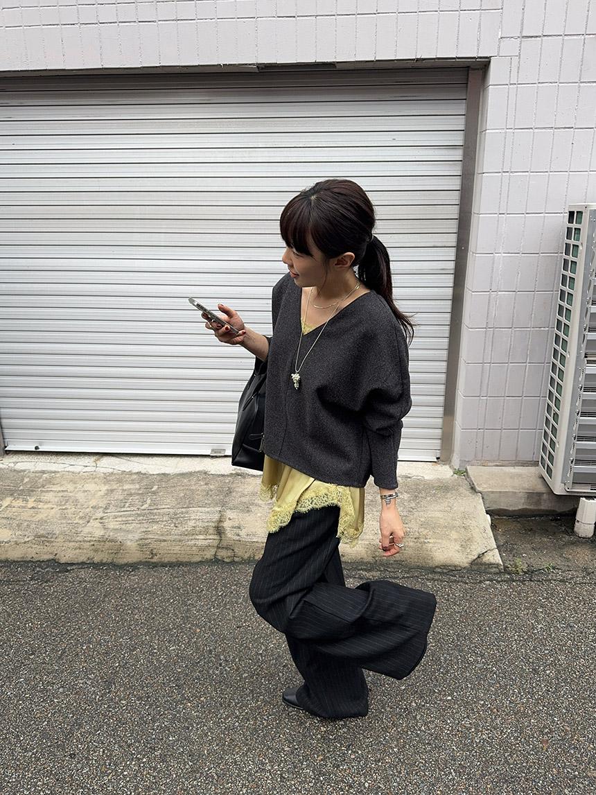 세노 [문의폭주🤍봄레이어드/끈조절O] 올리 새틴 실크 레이스 나시 민소매 슬리브리스 미니 원피스 (3color)