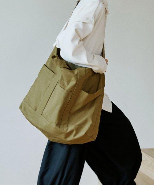 unisex canvas bag beige