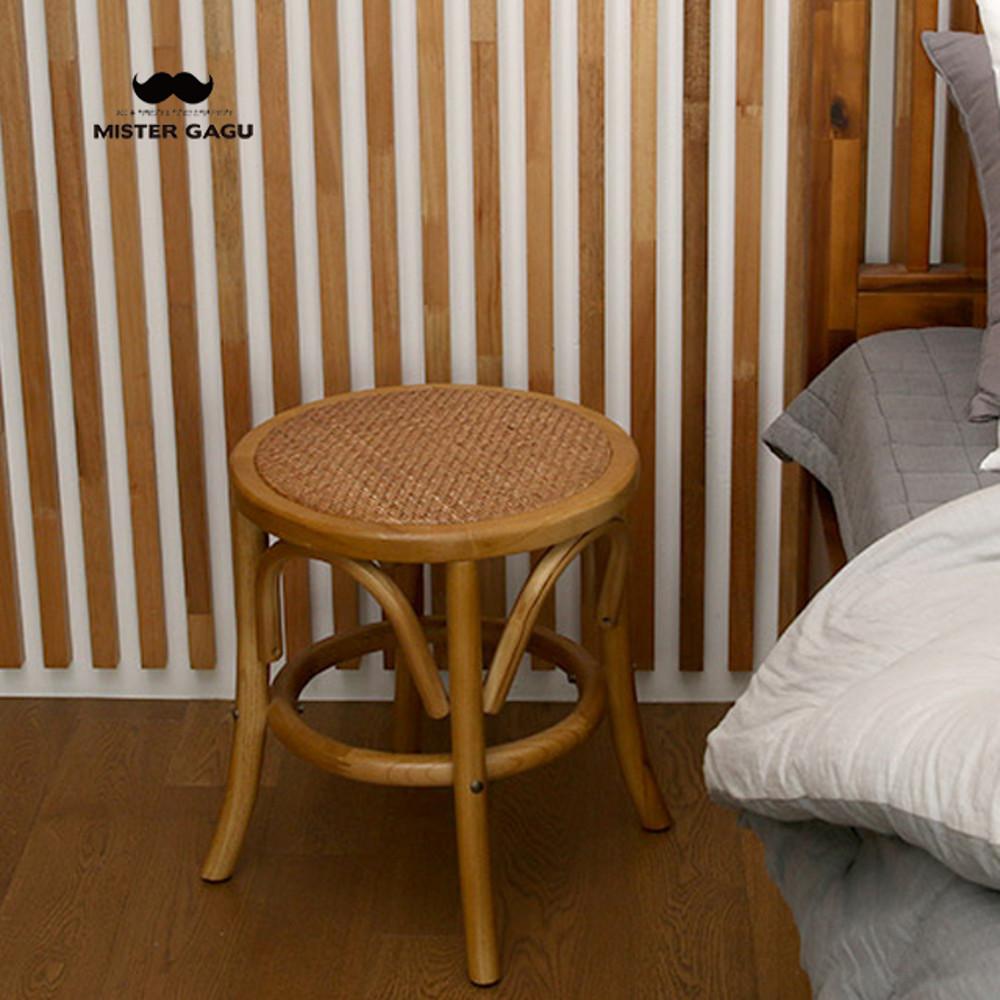 빅스원형라탄스툴ONE 디자인 카페의자 업소용 레스토랑 커피숍의자