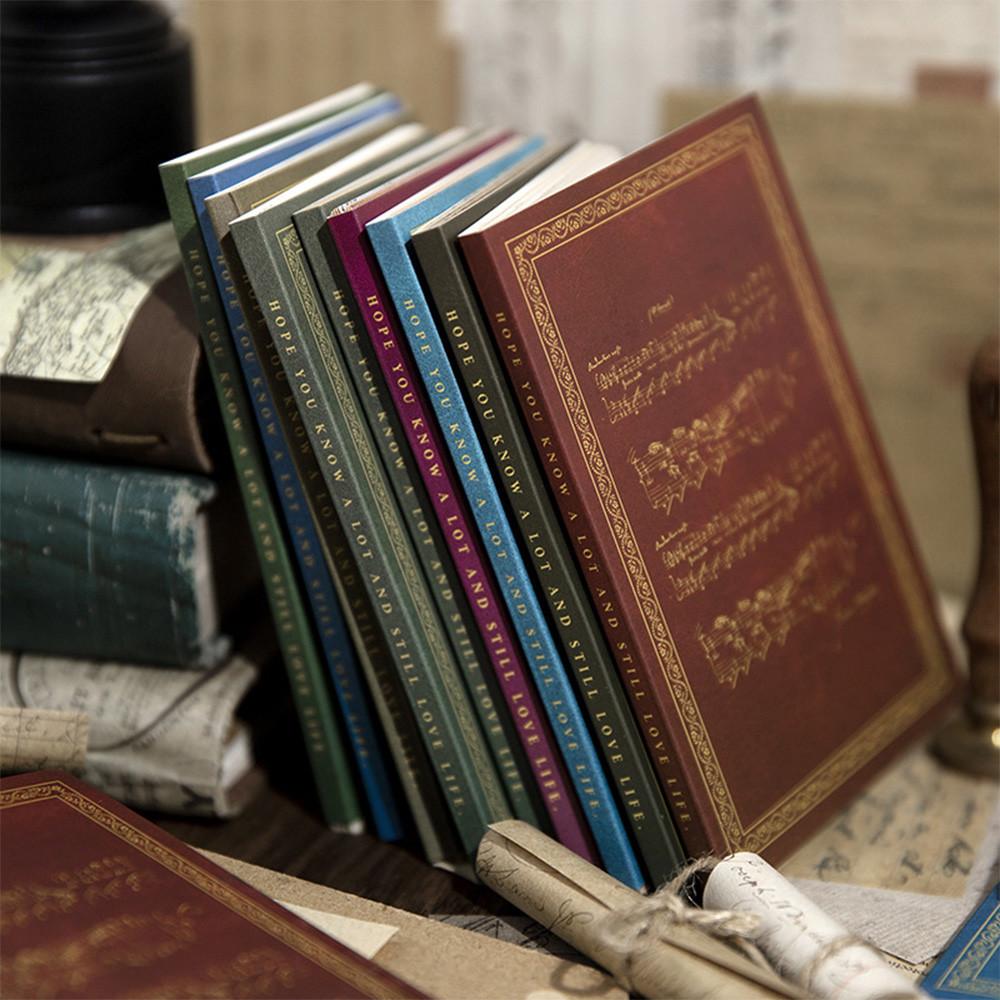 빈티지 다꾸 레터링 배경지 종이 페이퍼