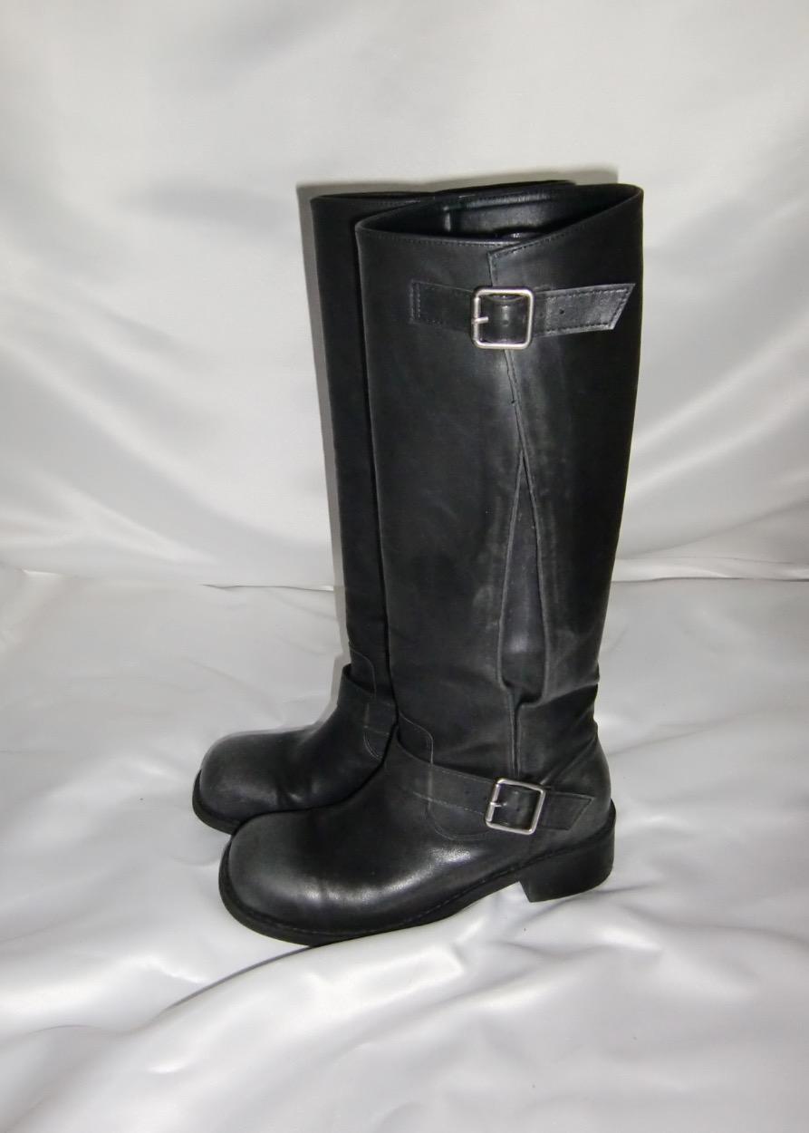 Vintage Buckle Long Boots 빈티지 버클 롱 부츠