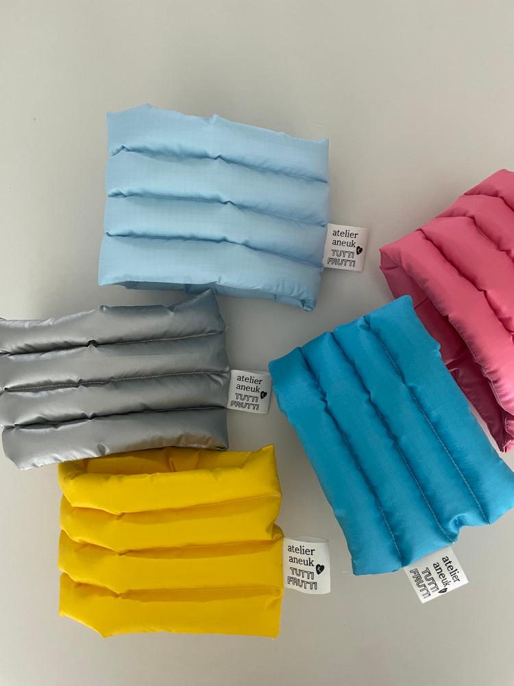 패딩 팟커버 플러피 화분커버 화분파우치 식물기르기 인테리어소품 패브릭바구니