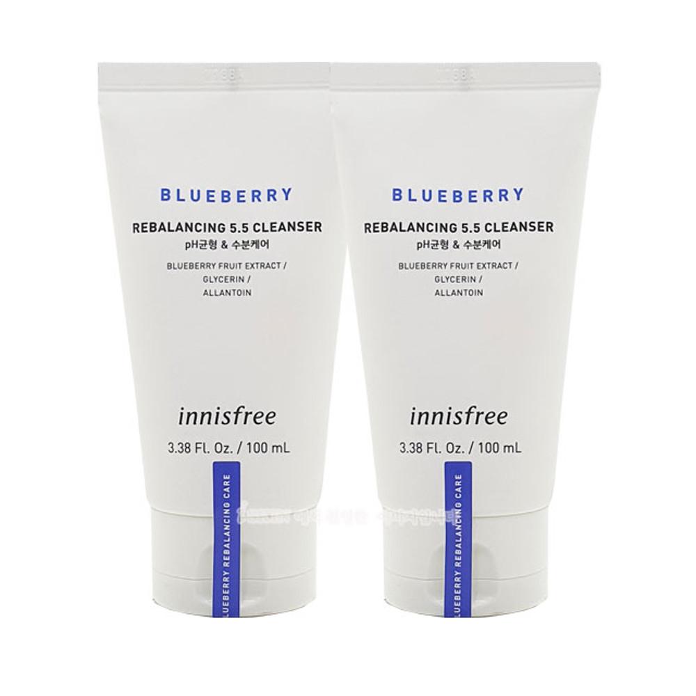 1+1 이니스프리 블루베리 리밸런싱 5.5클렌저폼100ml