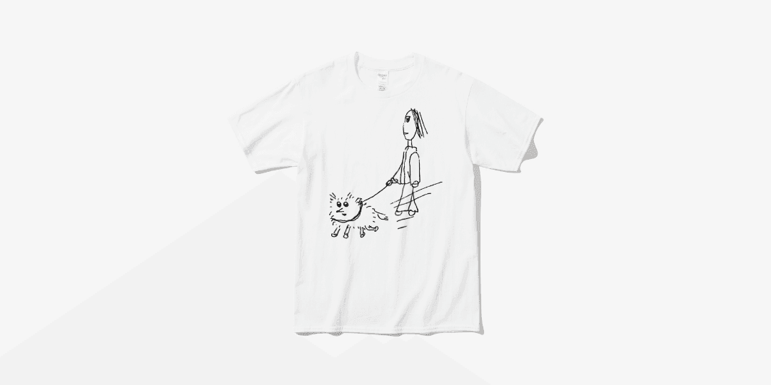 다자이 유상무 Dajai Yusanmu 산책 반팔 티셔츠 ㅣ 마플샵