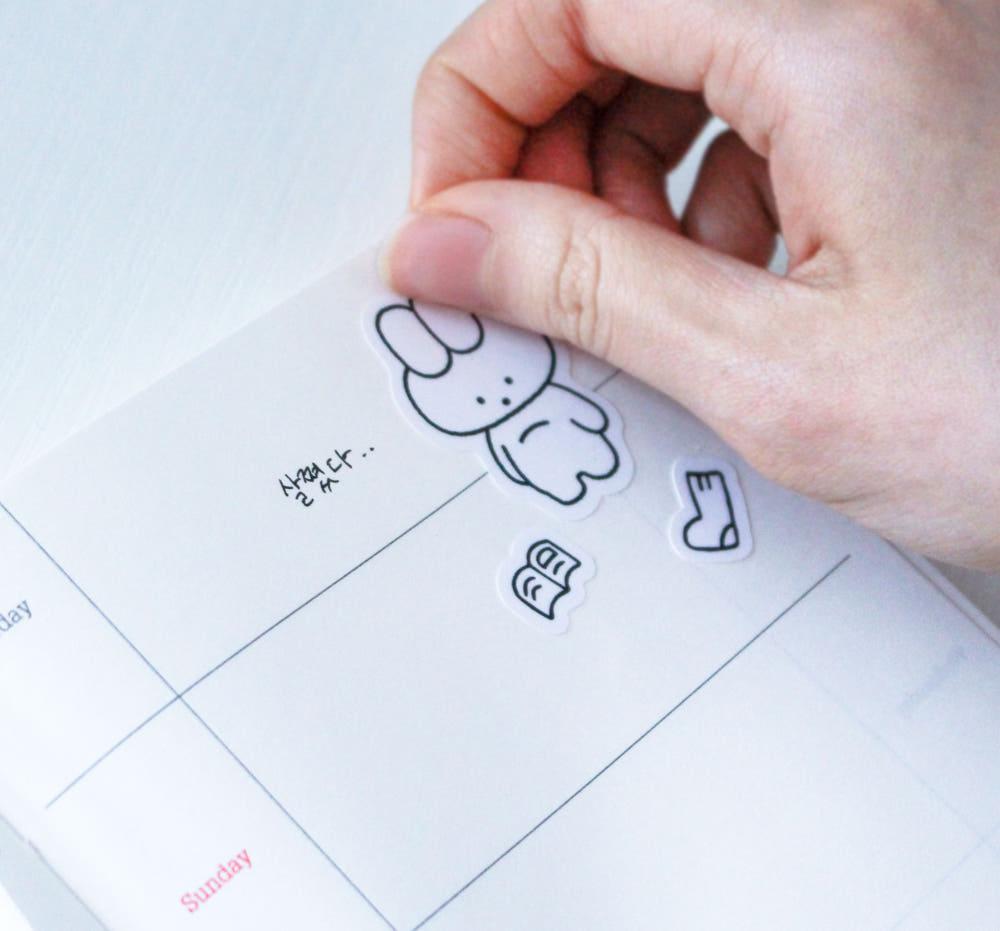 다다닷 -  스티커 6종 