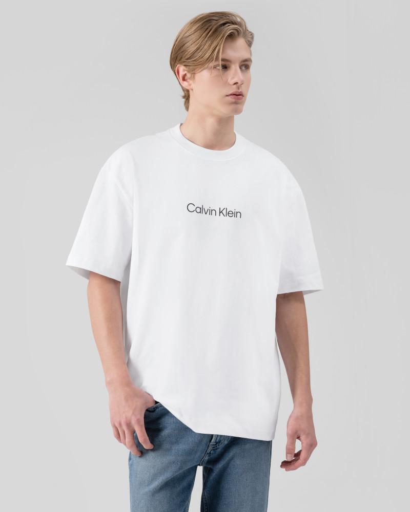 #SS24 REORDER [공식] 남성 릴렉스핏 스탠다드 로고 크루넥 반팔 티셔츠 40HM228-YAA 40HM228YAA