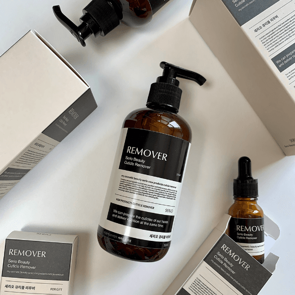 [세리오] 큐티클 리무버 250ml +스포이드 공병 1개 [O05]