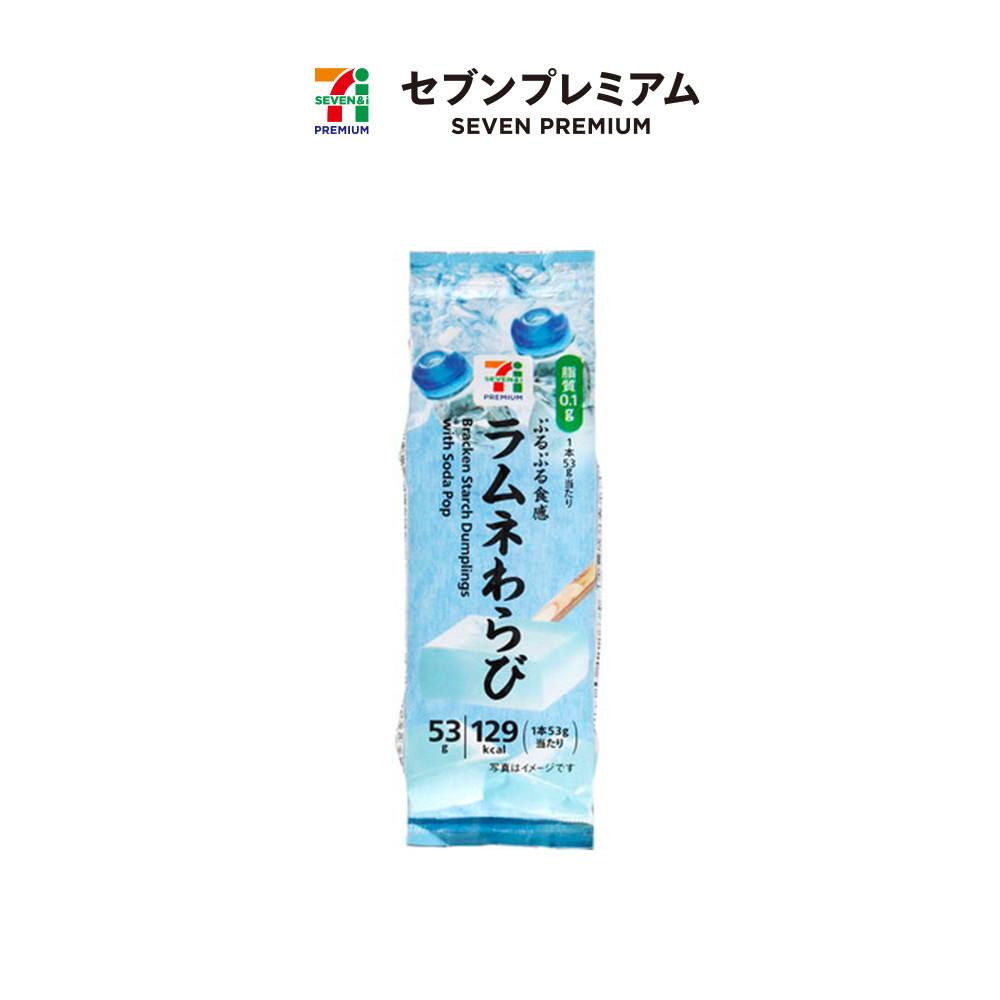 일본 세븐일레븐 프리미엄 편의점 라무네 와라비 젤리 53g