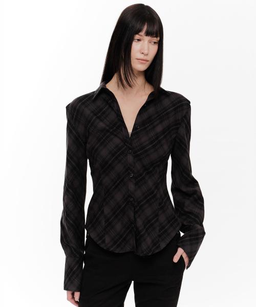 VITT STUD SHIRT (CHARCOAL)