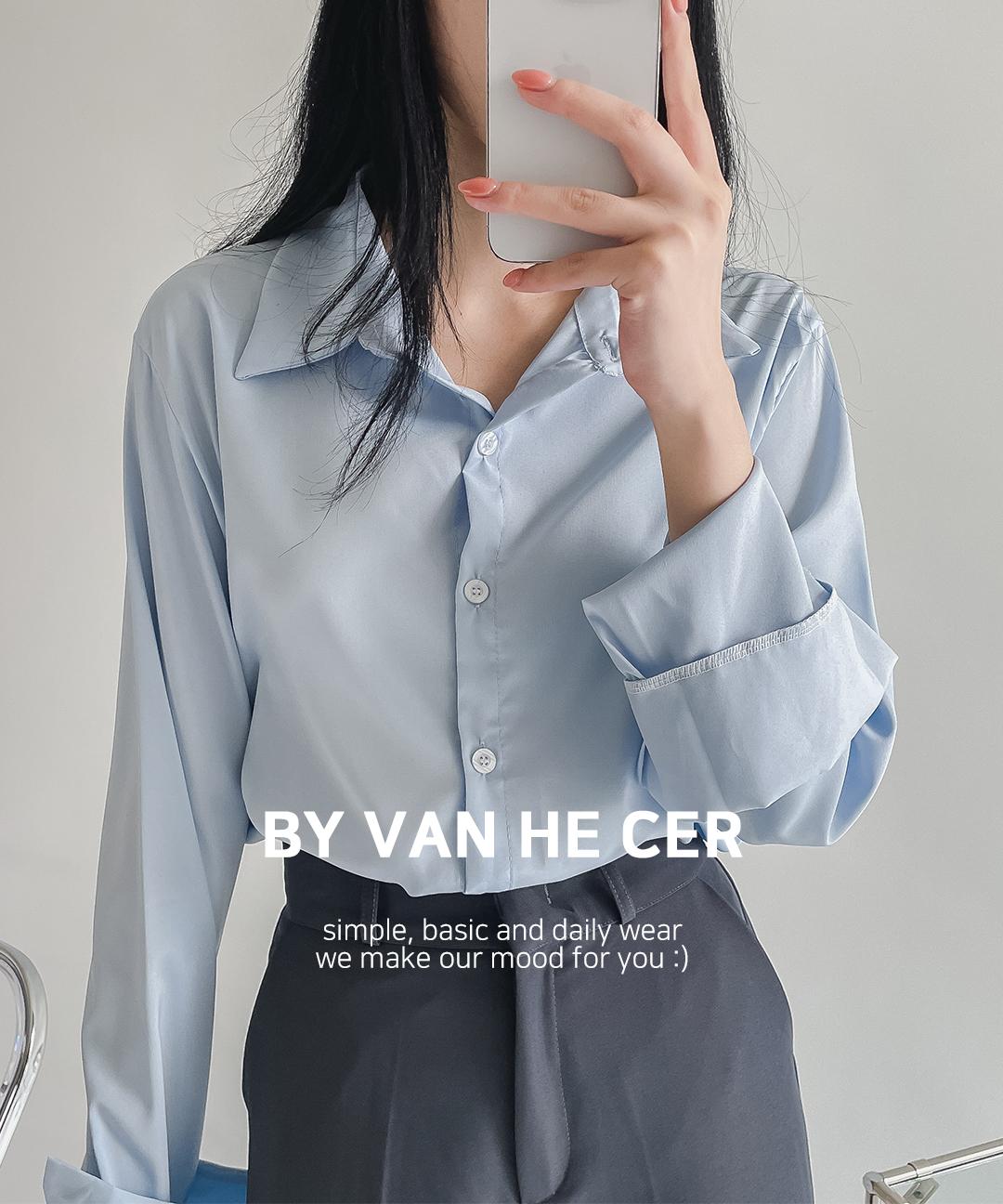반해써 [4계절/까끌거림X] 부드러운 소재 데일리 베이직 셔츠 (하객룩/출근룩/기본셔츠/폴리셔츠) T#YW8026