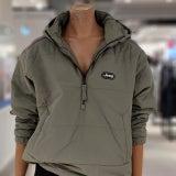 지프 경량 아노락 패딩 후드 점퍼 GM1JPU247