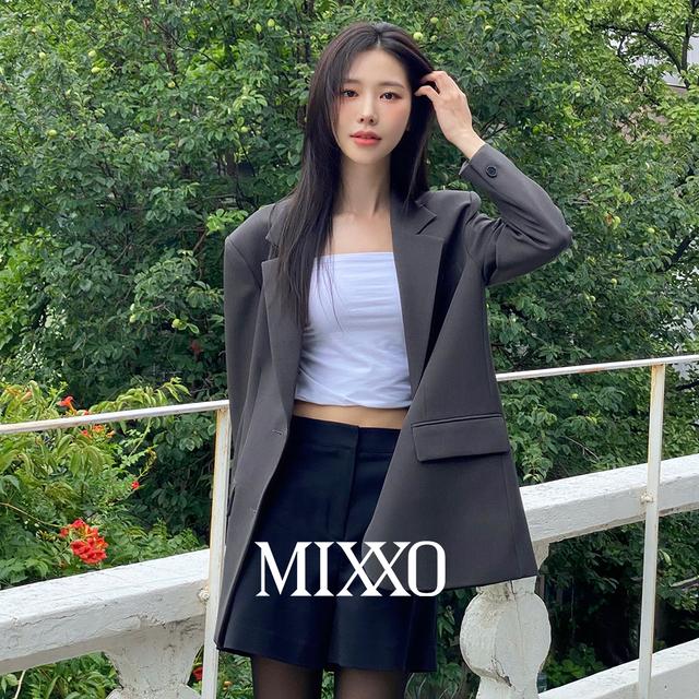 미쏘 [헤이즐,젤라비,에이프롬,패션에완쏭PICK/누적2만장]테일러드 오버핏 자켓_MIWJKET4PB