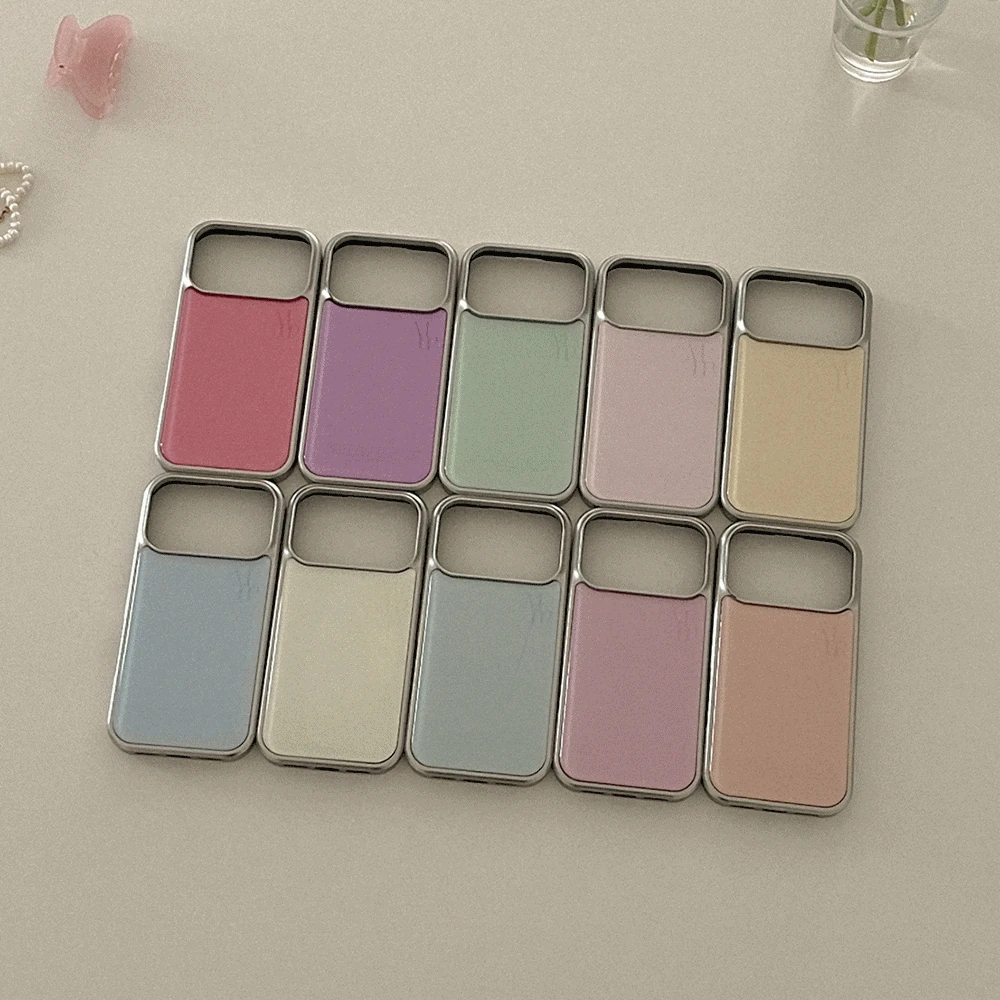 [mm] blossom 무지 디자인 [실버 범퍼케이스]