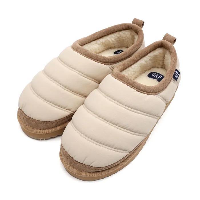 햅번 패딩슬리퍼 베이지