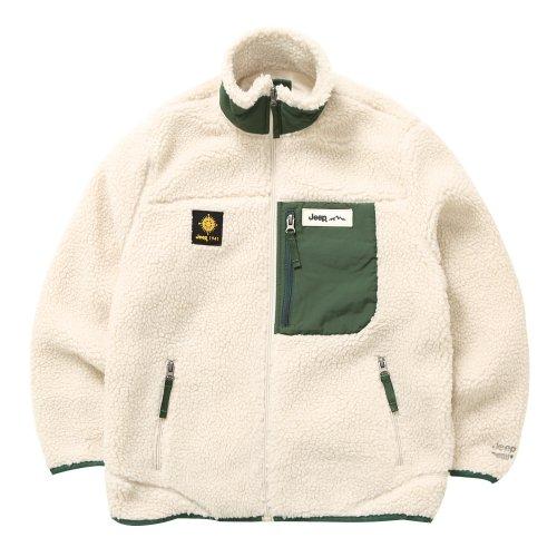 Woven Fleece Zip-up  (JM4TZU406IV)