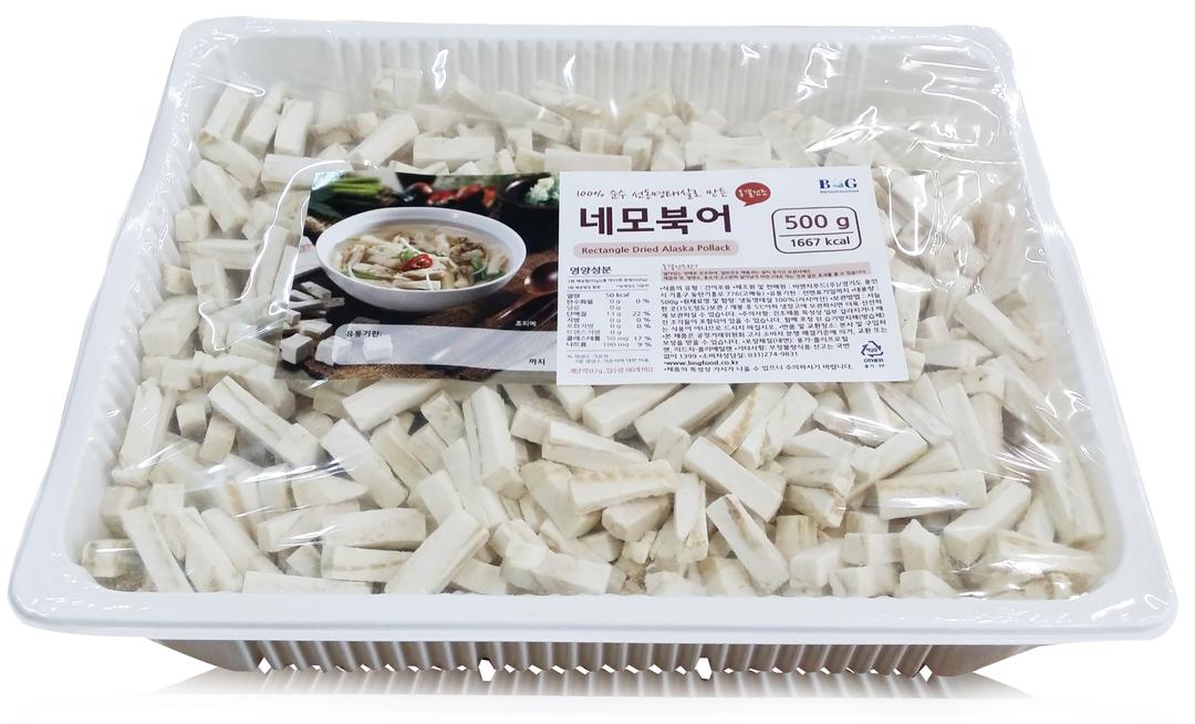 네모북어(국용) 500g 북어트릿 북어채 북어블록
