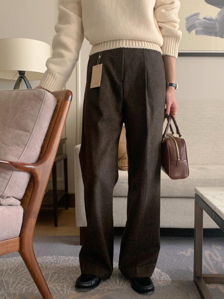 Signature 시그니처 타로 울 슬랙스 sl (2 Color)