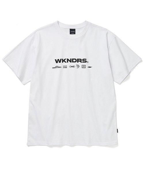 MULTI LOGO T-SHIRT (WHITE)