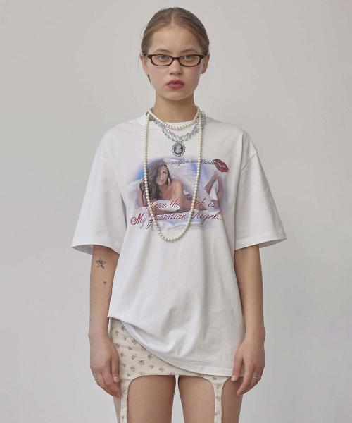 Guardian Angel Matches Tee White