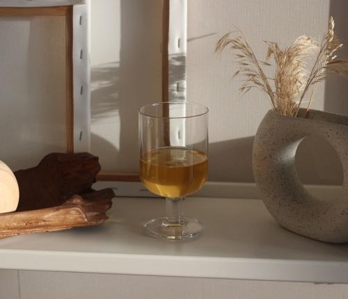 이태리 고블렛 아이스 홈카페 유리잔