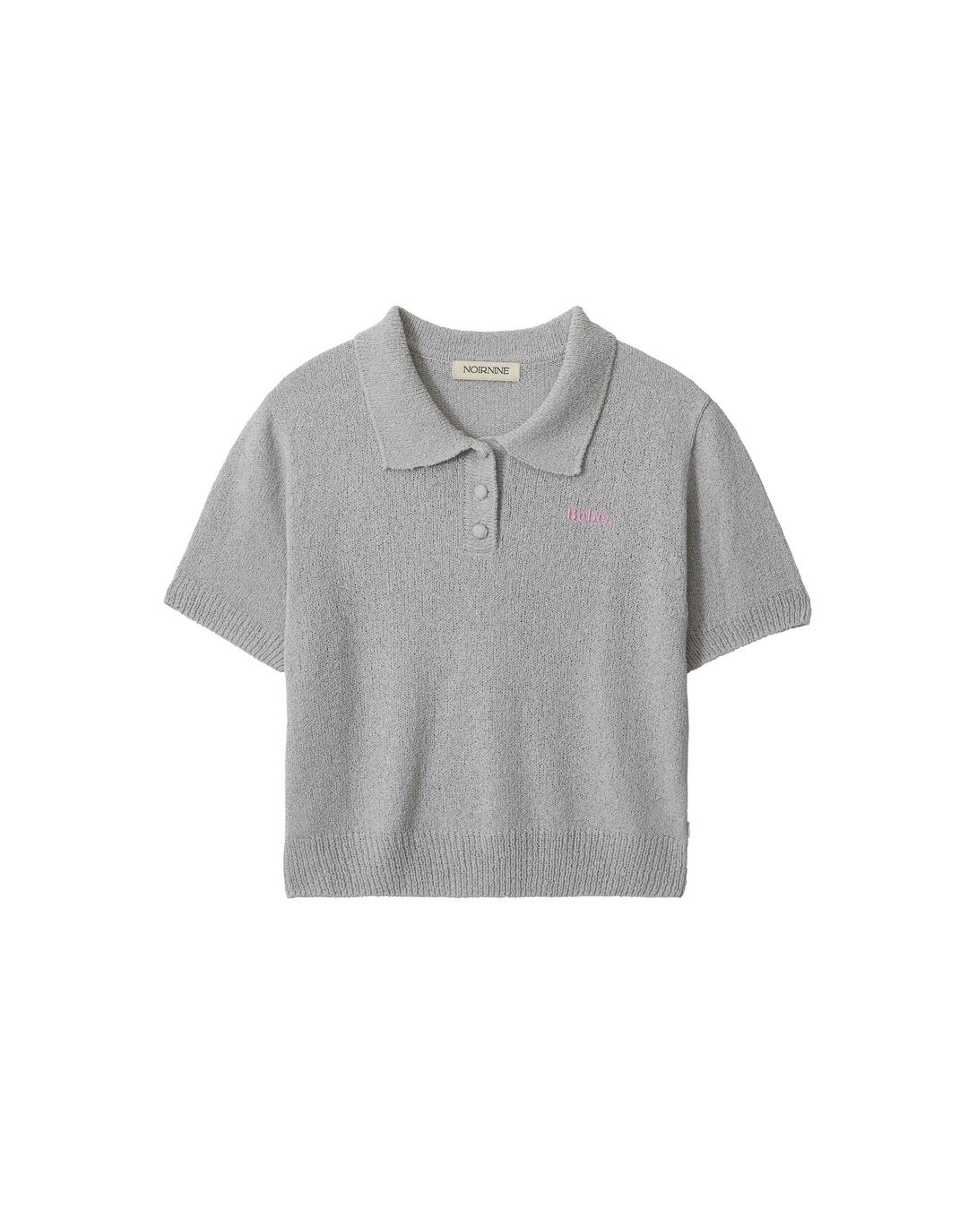 [5/24일 순차 배송] Bébé Polo Knit Shirts [GREY]