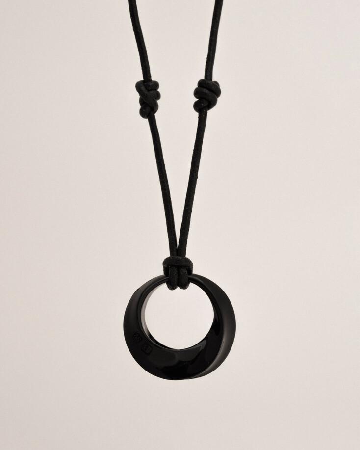 ORA LEATHER LONG (BLACK)