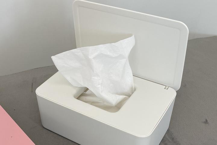 이중캡 물티슈 티슈 보관함 중형 대형