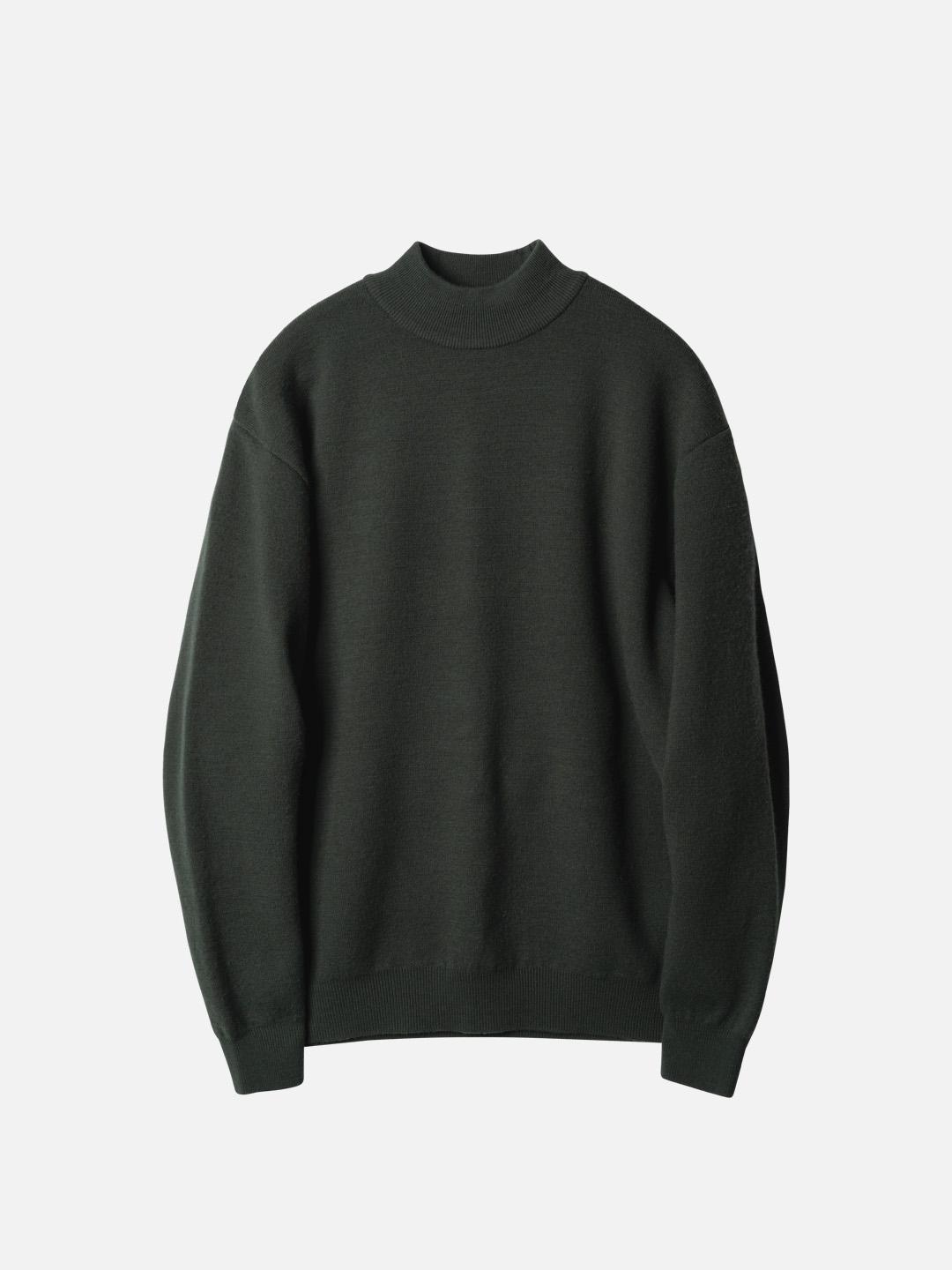 23FW Mock Turtleneck Knit Forest