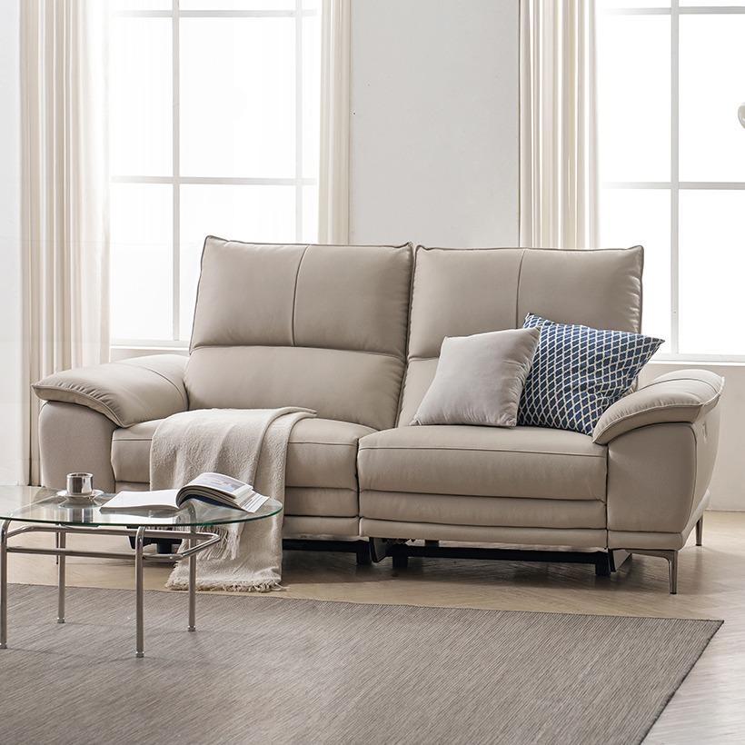 [made by GUUD] 바이노만 알렌 천연가죽 리클라이너 3인