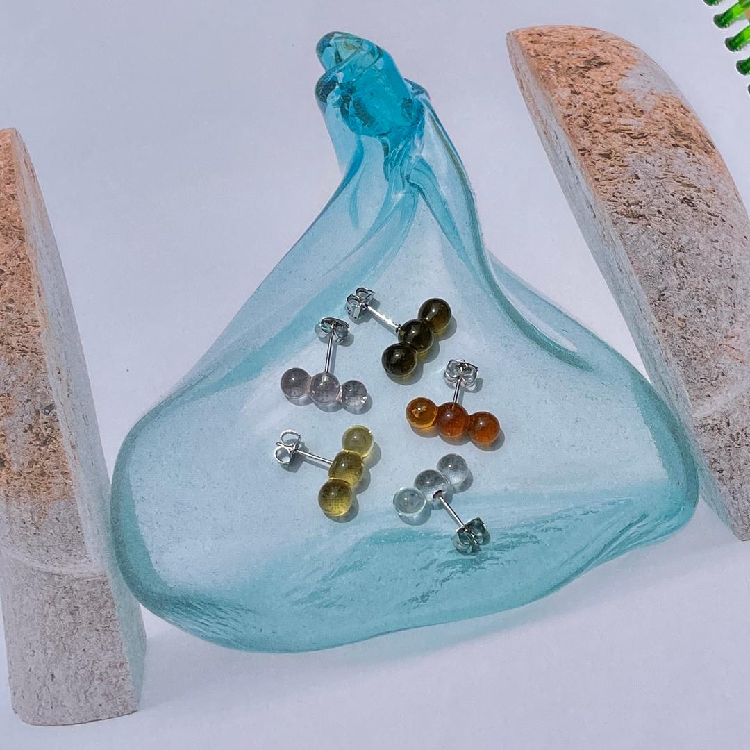 Larva Earrings (5 Colors)